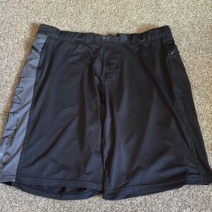 Hylete Black and Gray Performance Shorts‎